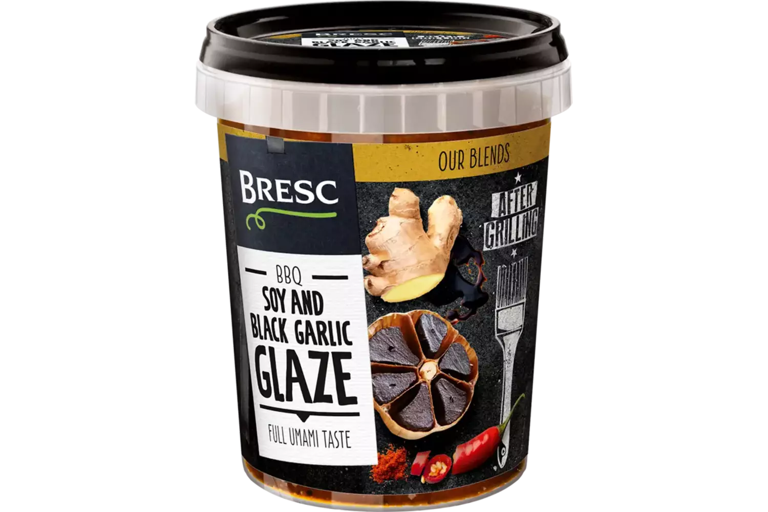 Soja en zwarte knoflook glaze 450gr stuk 1